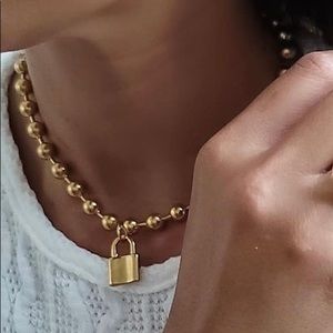 Stainless Steel ball chain necklace and bracelet